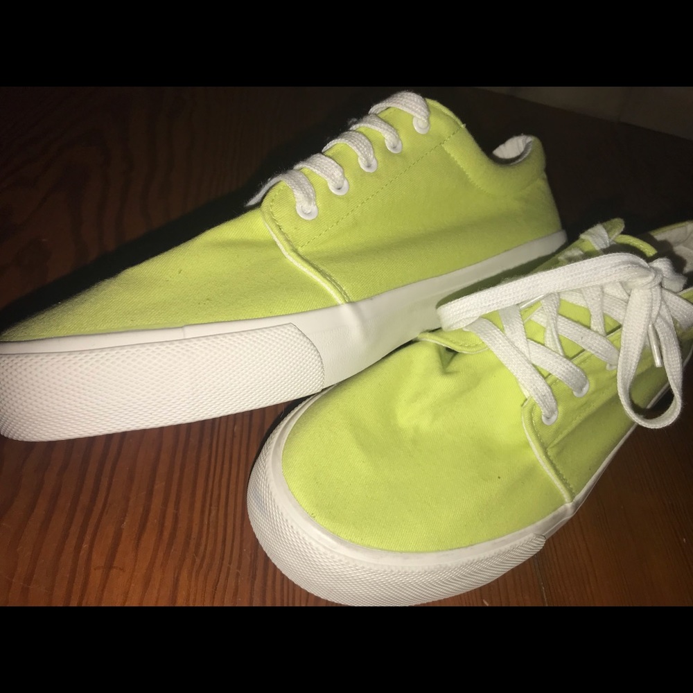 Neon Yellow Men’s American Eagle Shoes